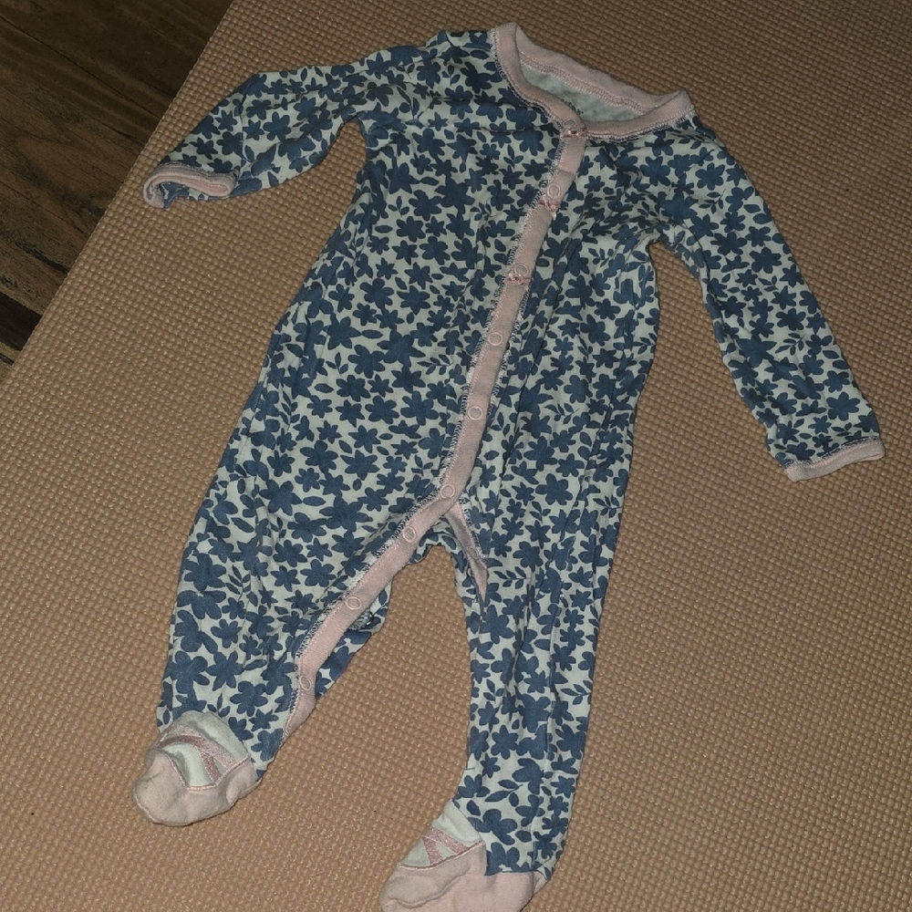 Carter's Blue and White Star Pajama Set